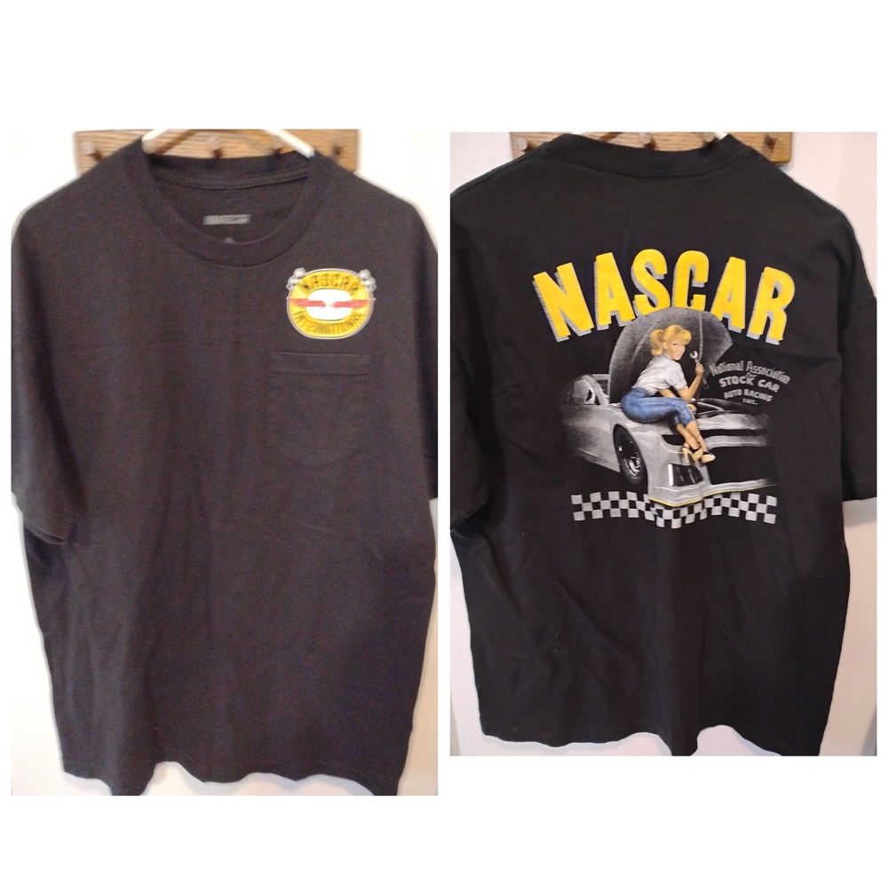 NASCAR Mens Black T-Shirt